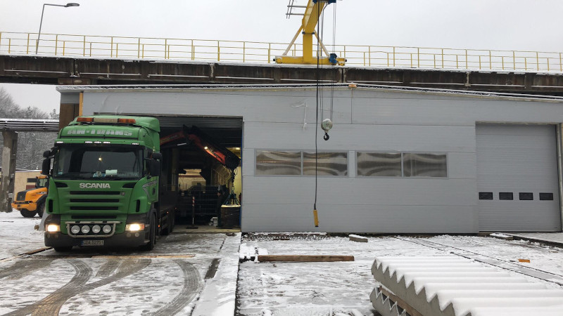Transport HDS materiałów budowlanych Gdańsk - Trójmiasto